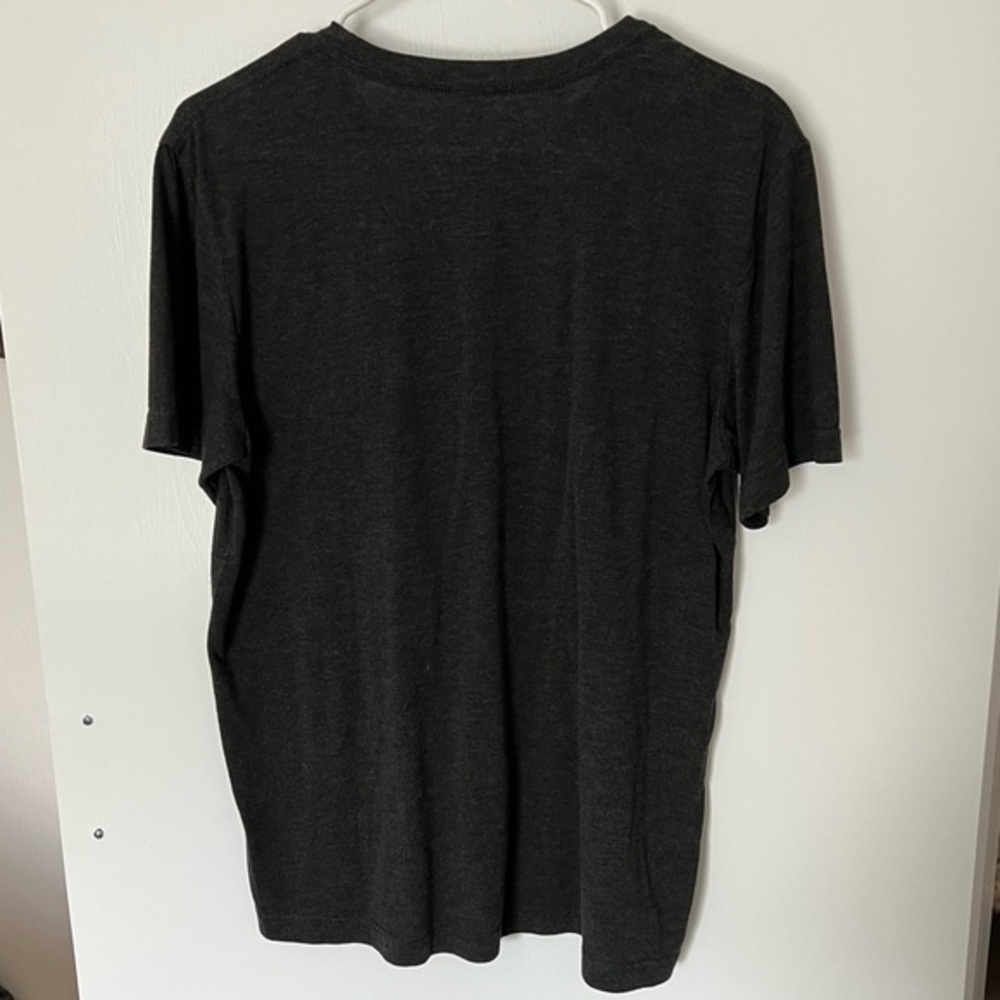 Unisex Large Drink Craft Beer Tshirt in Dark Grey and White - Picture 2 of 8